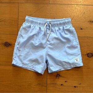 The Endless Summer Light Blue Kids Swim Trunks Sz 7
